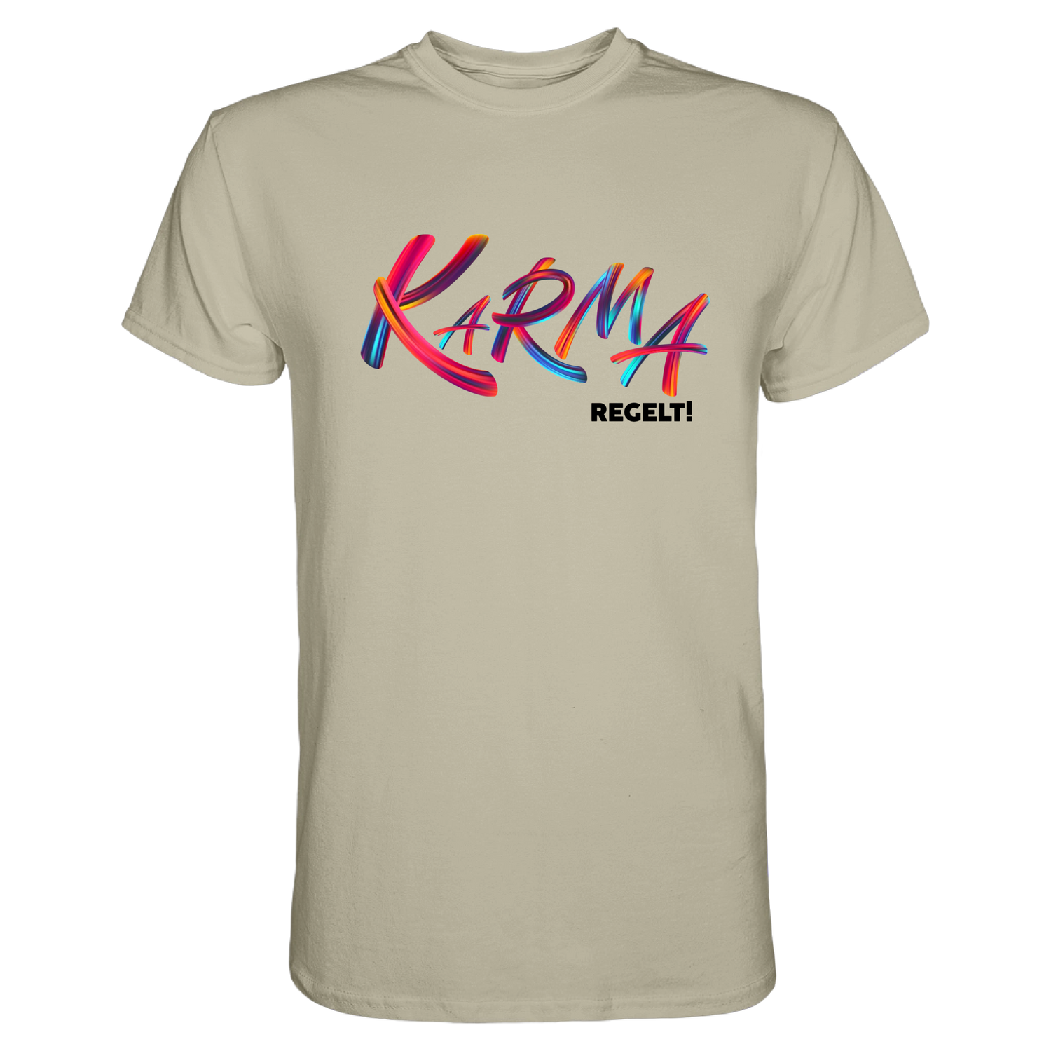 Karma regelt T-Shirt - Grafikmagie S / Stone