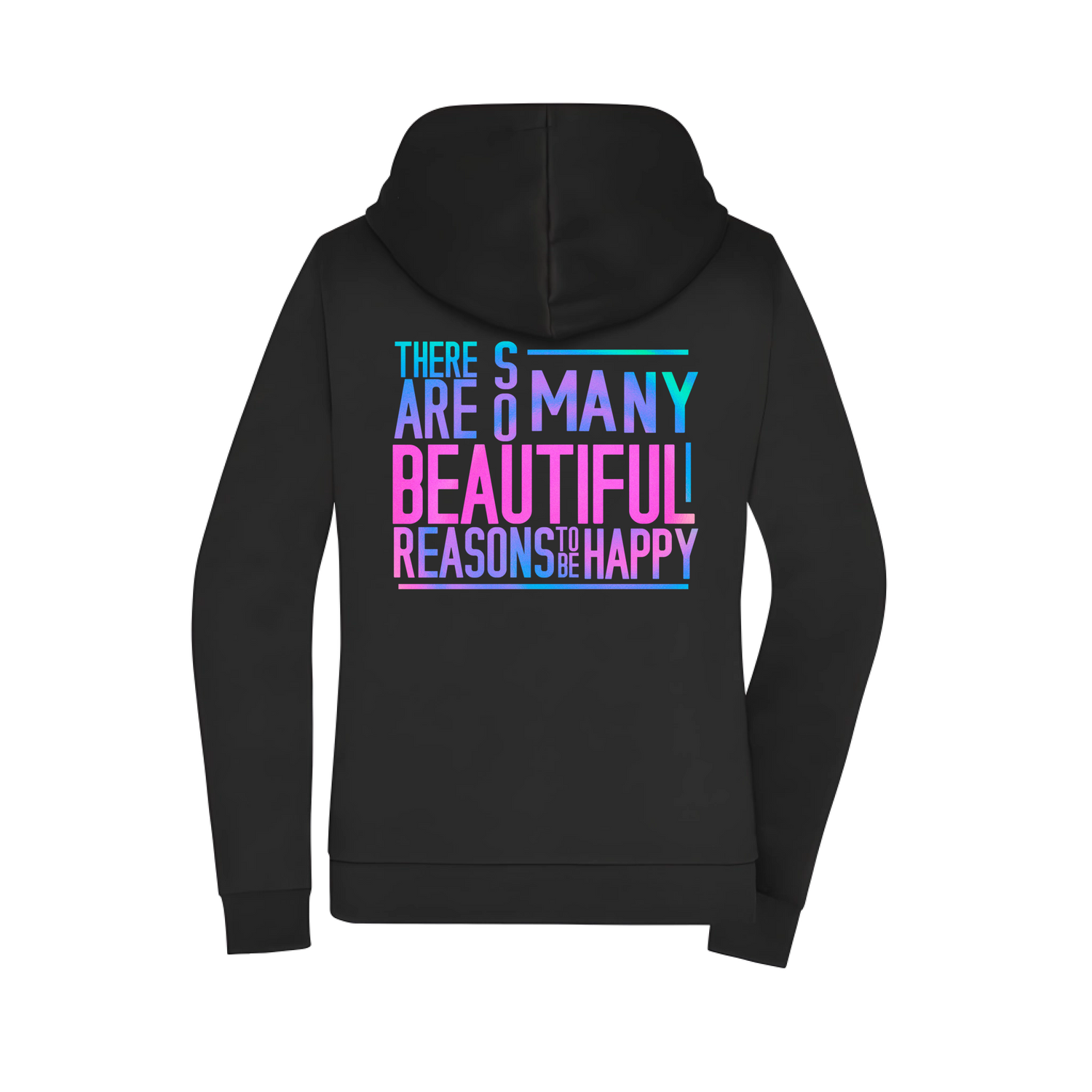 So many reasons...Damen Zipper - Grafikmagie XS / Black