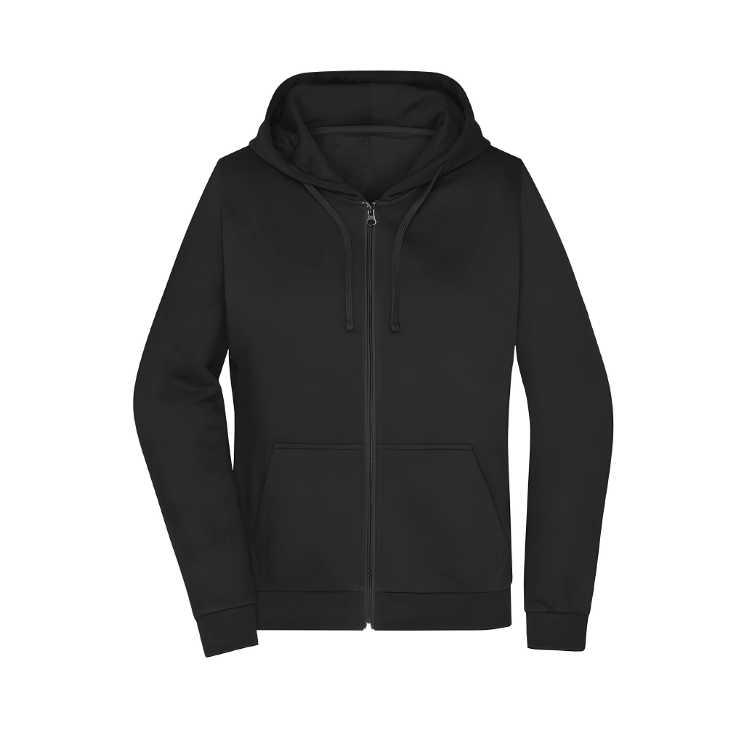 Karma regelt Damen Zipper - Grafikmagie XS / Black