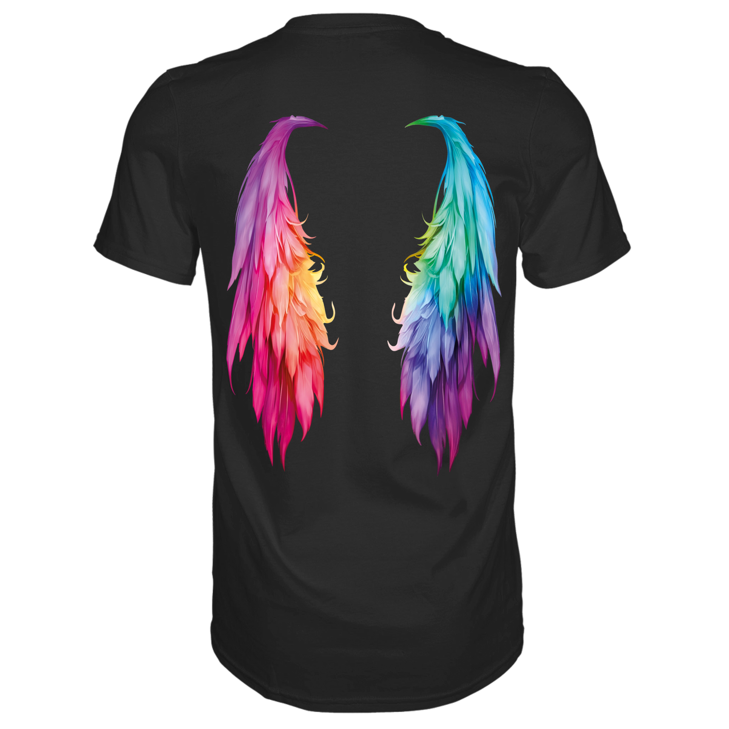 Flügel T-Shirt - Grafikmagie S / Black