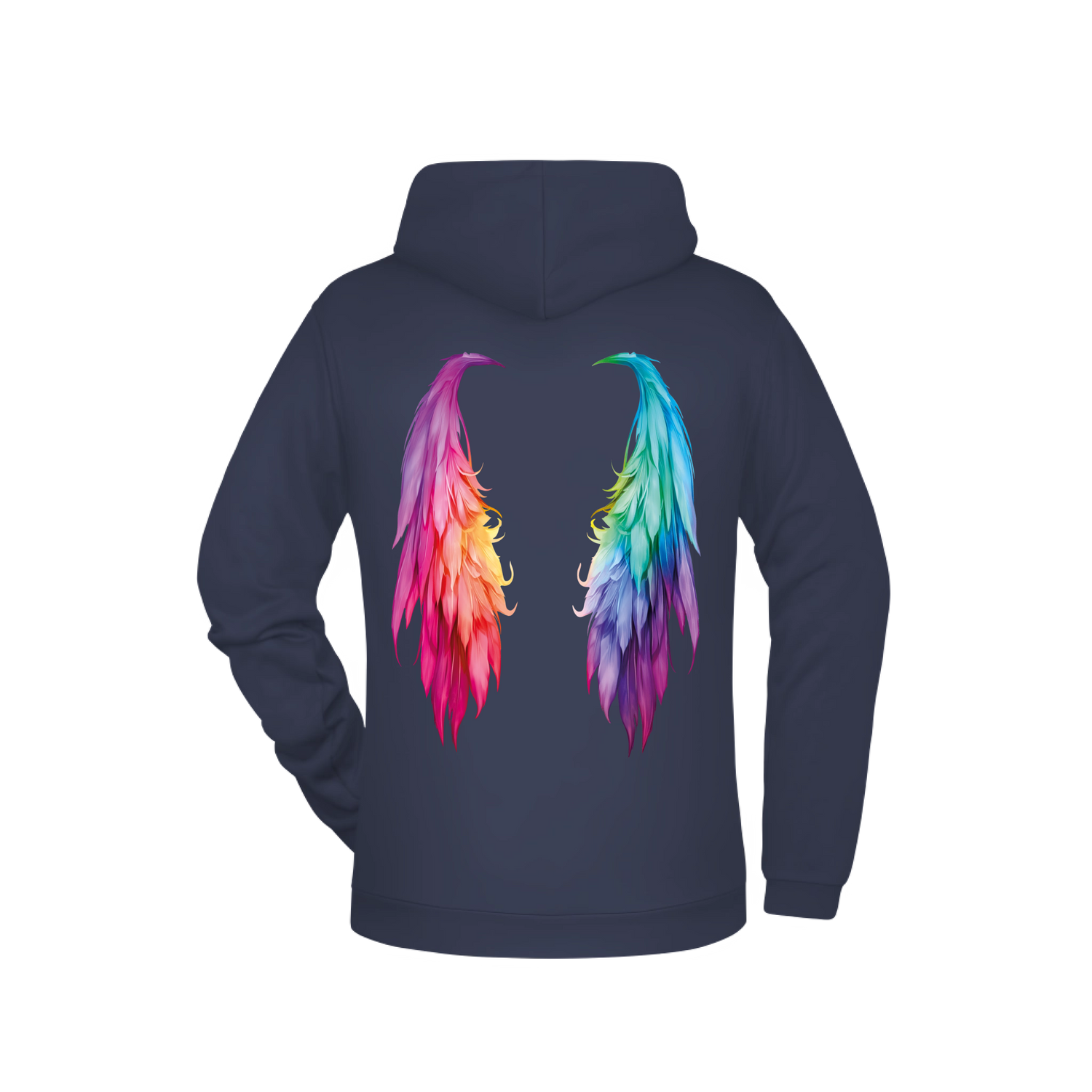 Flügel Damen Hoodie - Grafikmagie XS / Petrol