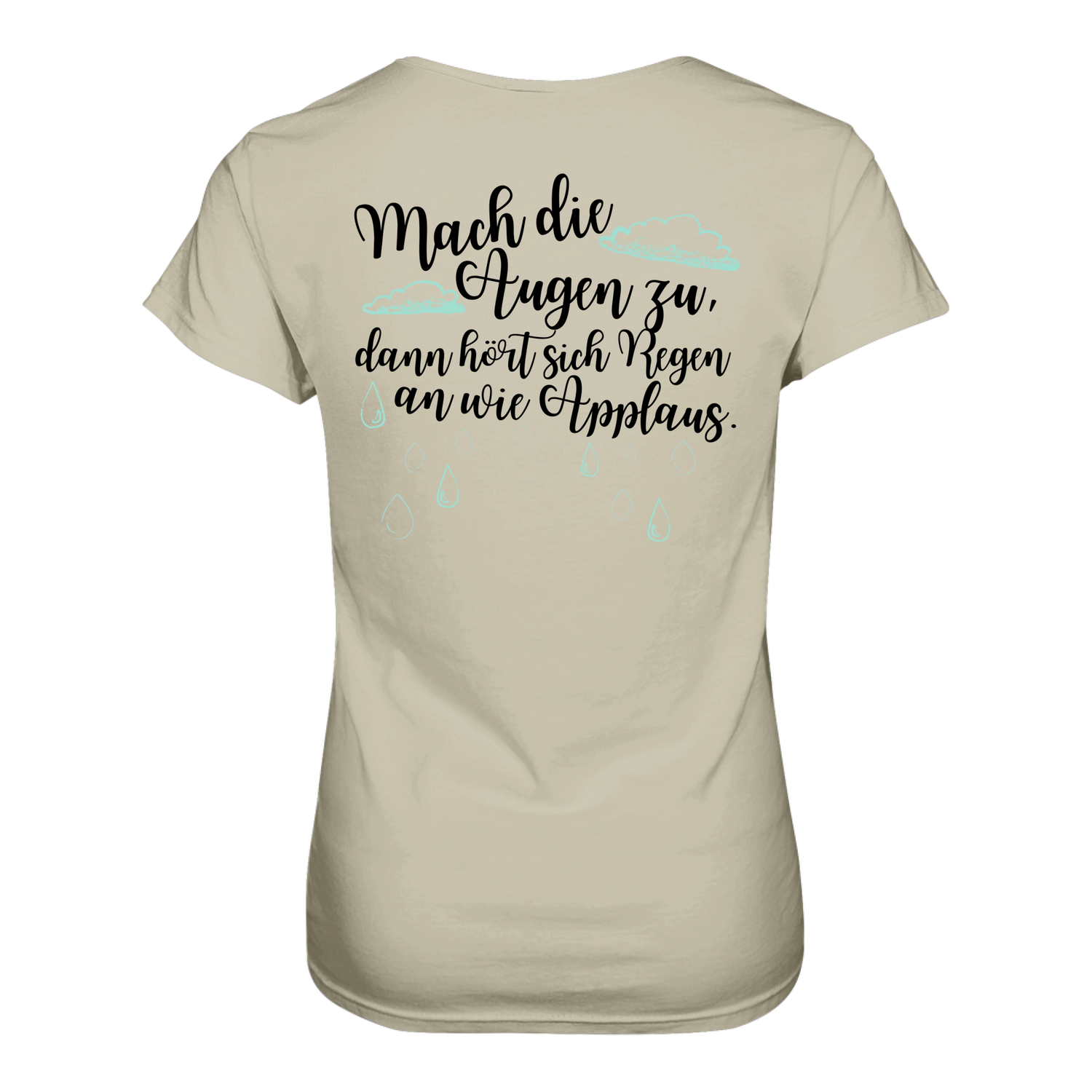 Mach die Augen zu... T-Shirt tailliert - Grafikmagie S / Stone