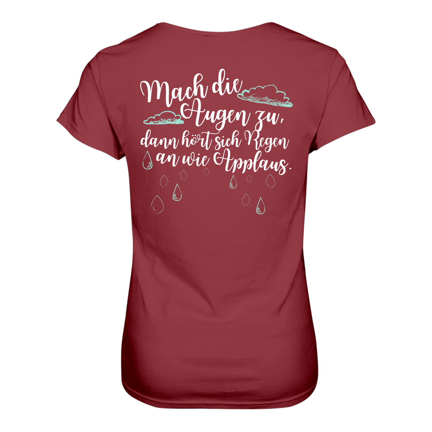Mach die Augen zu... T-Shirt tailliert - Grafikmagie S / Wine