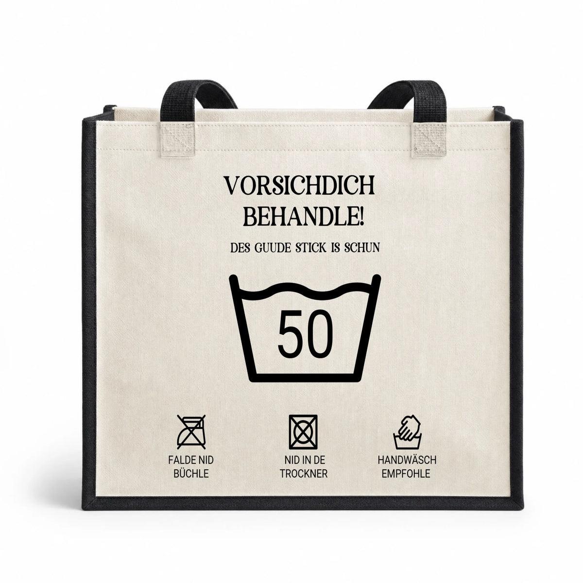 Geburtstags Jute Dasch Bunt