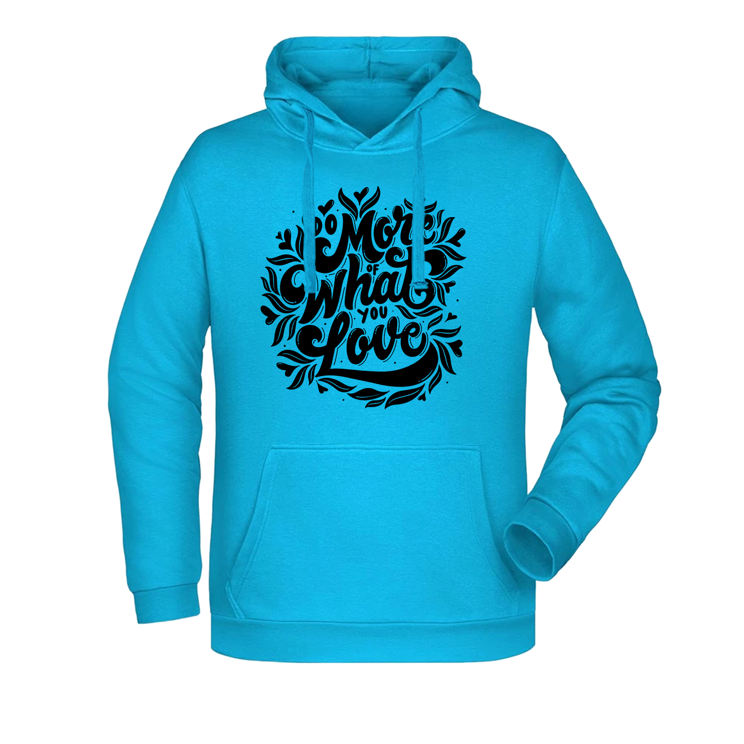 Do more... Damen Hoodie - Grafikmagie XS / Turquoise