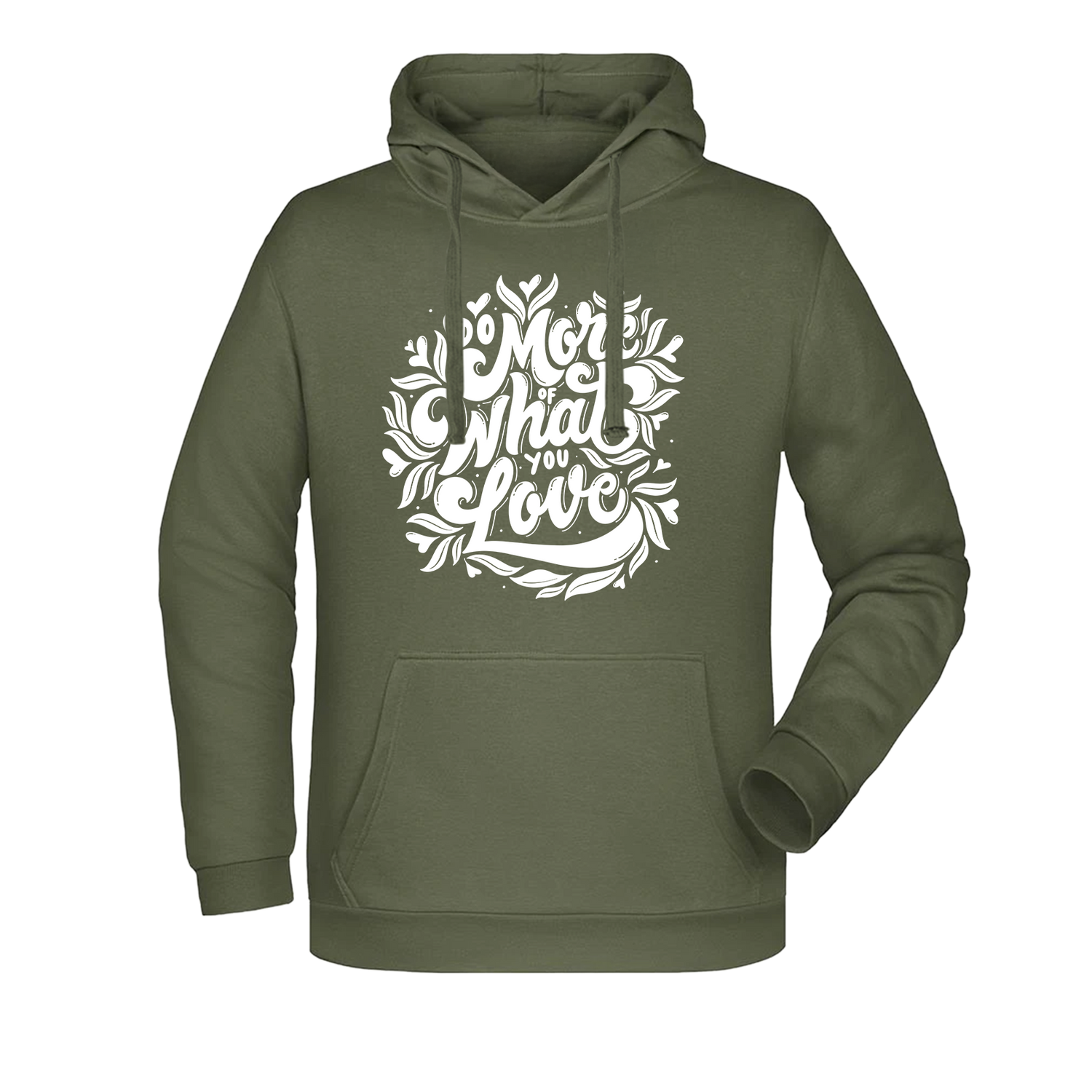 Do more... Damen Hoodie - Grafikmagie XS / Olive