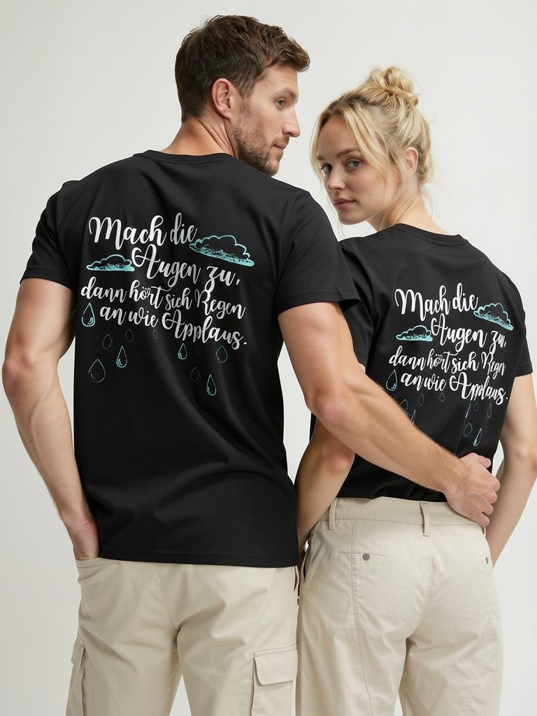 Mach die Augen zu... T-Shirt - Grafikmagie S / Black