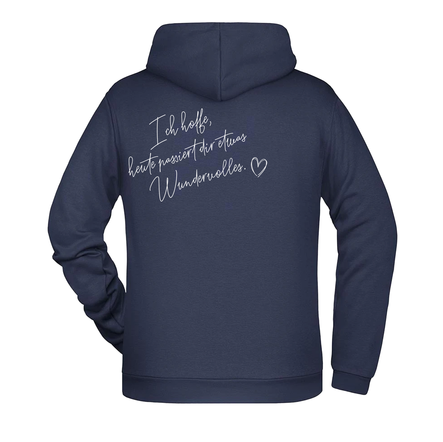 Ich hoffe heute passiert... Herren Hoodie - Grafikmagie XS / Navy