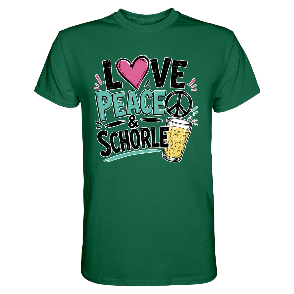 Love Peace and Schorle T-Shirt