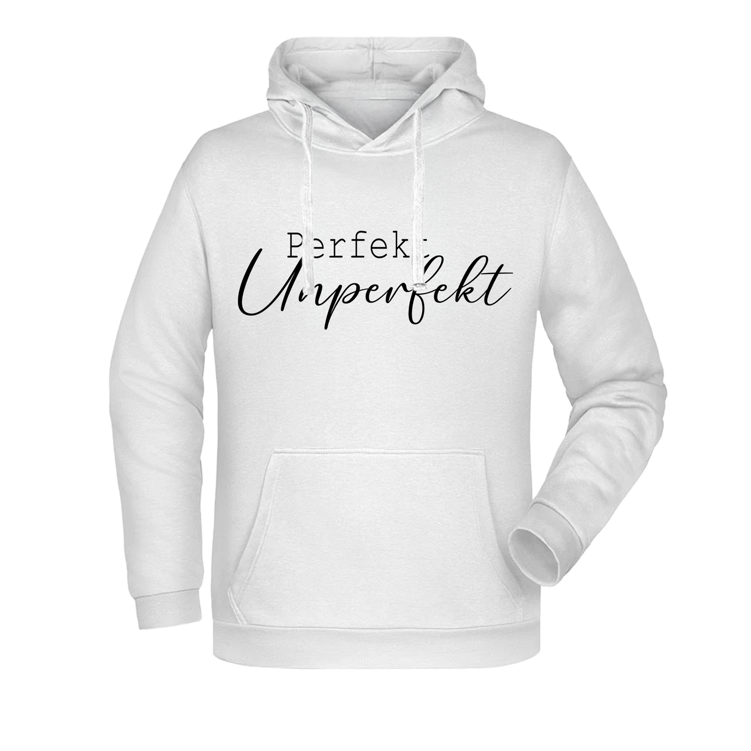 Perfekt Unperfekt Damen Hoodie - Grafikmagie XS / White