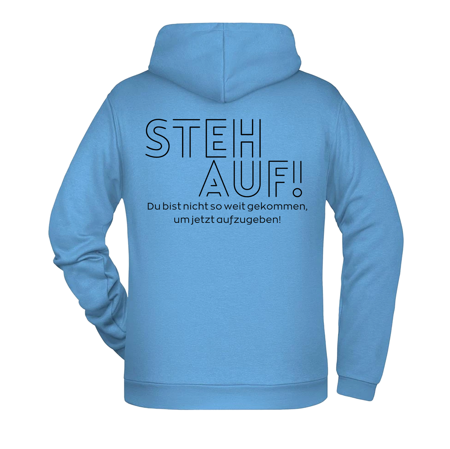 Steh Auf! Herren Hoodie - Grafikmagie XS / Sky Blue