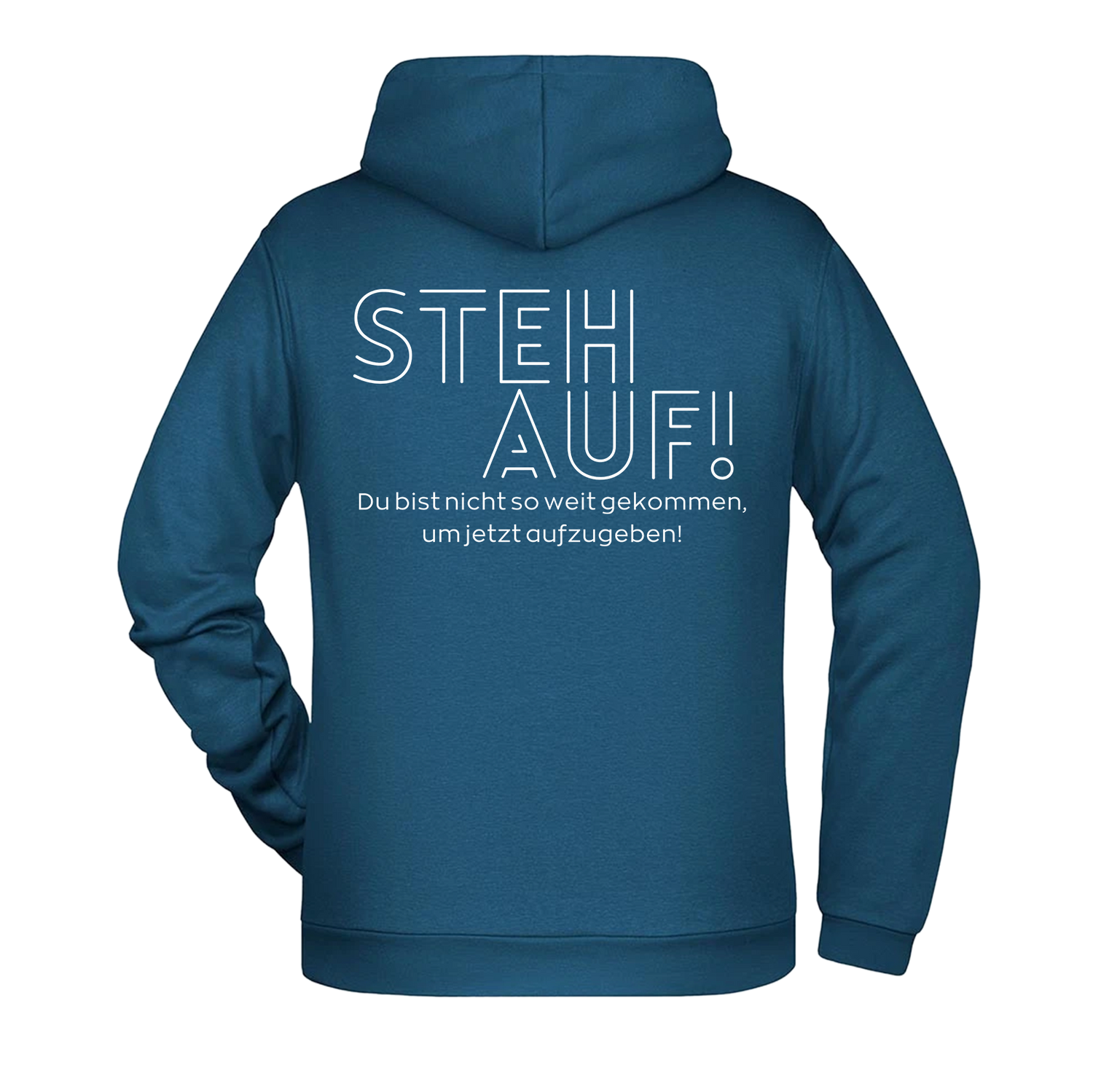 Steh Auf! Herren Hoodie - Grafikmagie XS / Petrol
