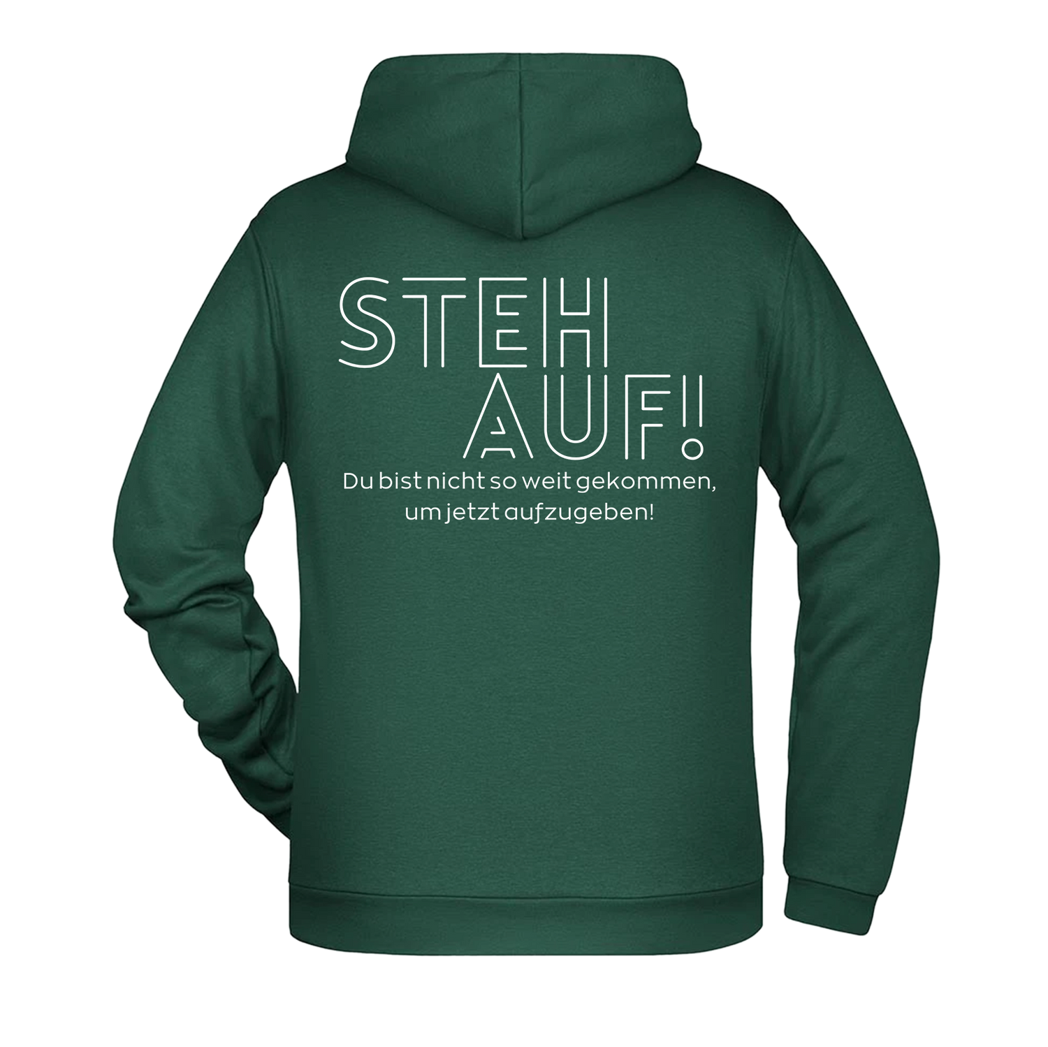 Steh Auf! Herren Hoodie - Grafikmagie XS / Dark Green