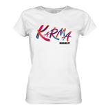 Karma regelt T-Shirt tailliert - Grafikmagie S / White