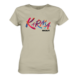 Karma regelt T-Shirt tailliert - Grafikmagie S / Stone