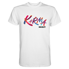 Karma regelt T-Shirt - Grafikmagie S / White