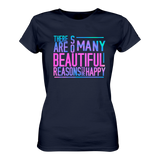 So many reasons... T-Shirt tailliert - Grafikmagie S / Navy