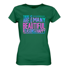 So many reasons... T-Shirt tailliert - Grafikmagie S / Dark Green