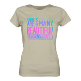 So many reasons... T-Shirt tailliert - Grafikmagie S / Stone