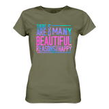 So many reasons... T-Shirt tailliert - Grafikmagie S / Olive