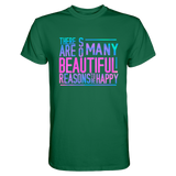 So many reasons...T-Shirt - Grafikmagie S / Dark Green