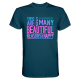So many reasons...T-Shirt - Grafikmagie S / Petrol