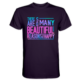 So many reasons...T-Shirt - Grafikmagie S / Aubergine