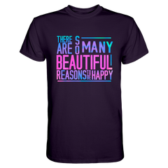 So many reasons...T-Shirt - Grafikmagie S / Aubergine