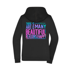 So many reasons...Damen Zipper - Grafikmagie XS / Black