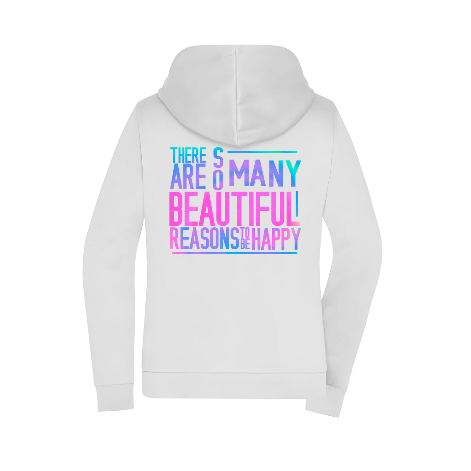 So many reasons...Damen Zipper - Grafikmagie XS / White