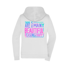 So many reasons...Damen Zipper - Grafikmagie XS / White