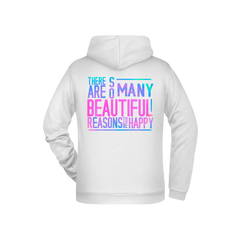 So many beautiful reasons .... Herren Zipper - Grafikmagie S / White
