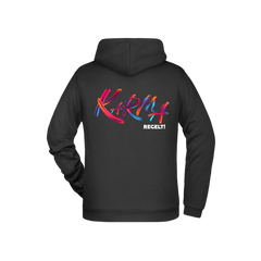 Karma regelt Herren Zipper - Grafikmagie S / Black