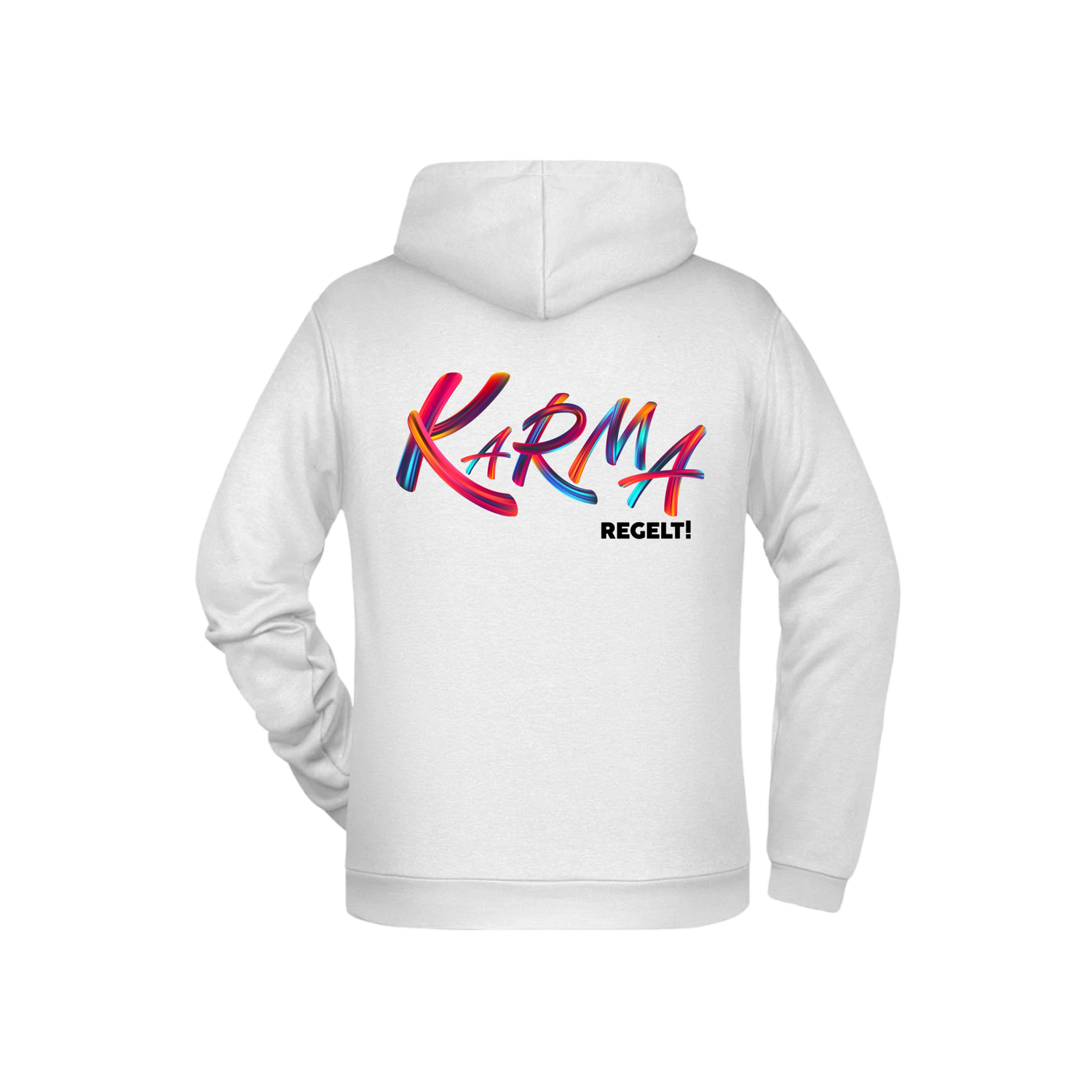 Karma regelt Herren Zipper - Grafikmagie S / White
