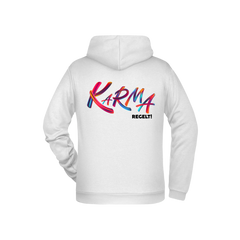 Karma regelt Herren Zipper - Grafikmagie S / White