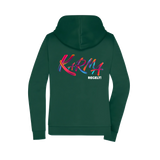 Karma regelt Damen Zipper - Grafikmagie XS / Dark Green