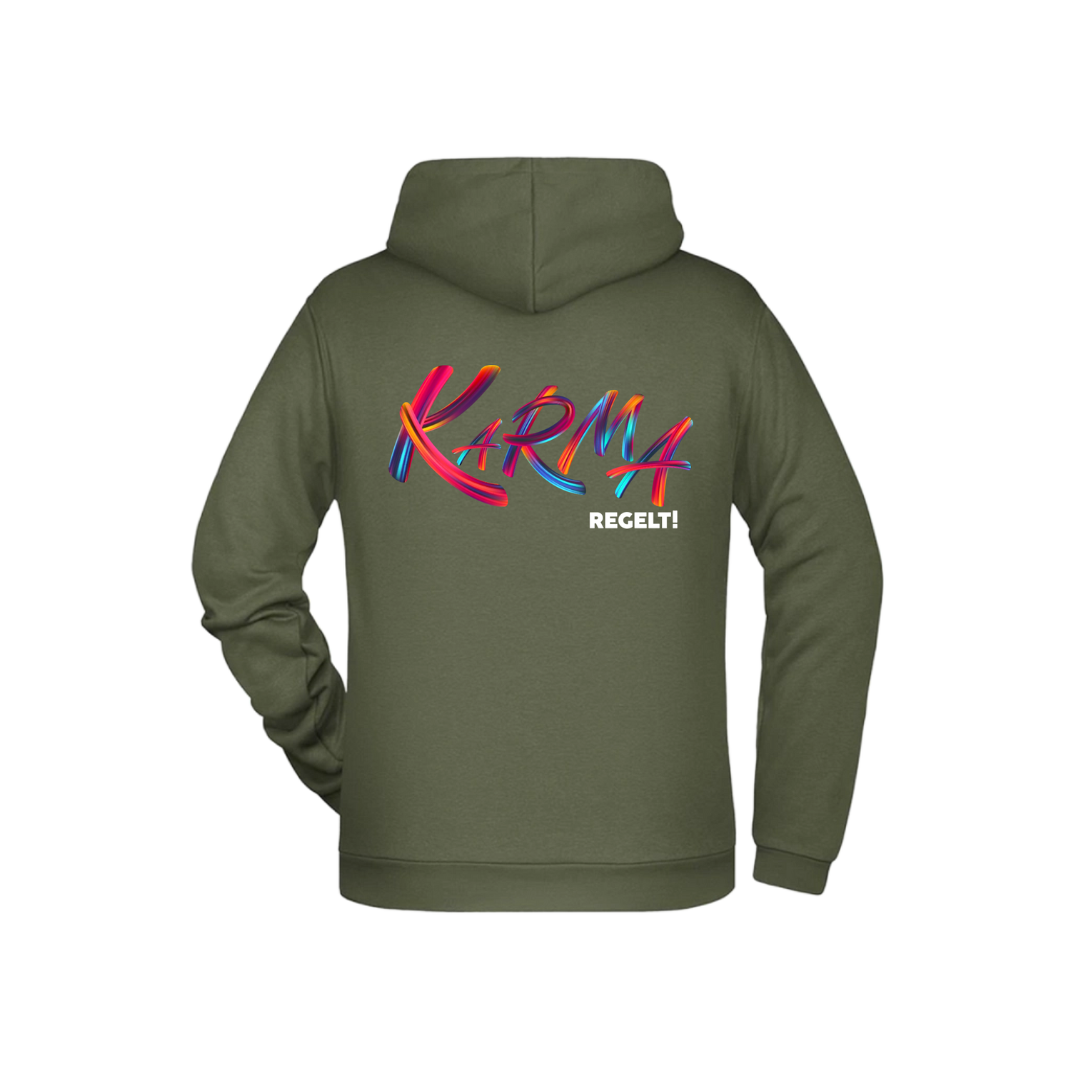 Karma regelt Herren Zipper - Grafikmagie S / Olive