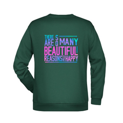 So many reasons... Herren Sweatshirt - Grafikmagie S / Dark Green