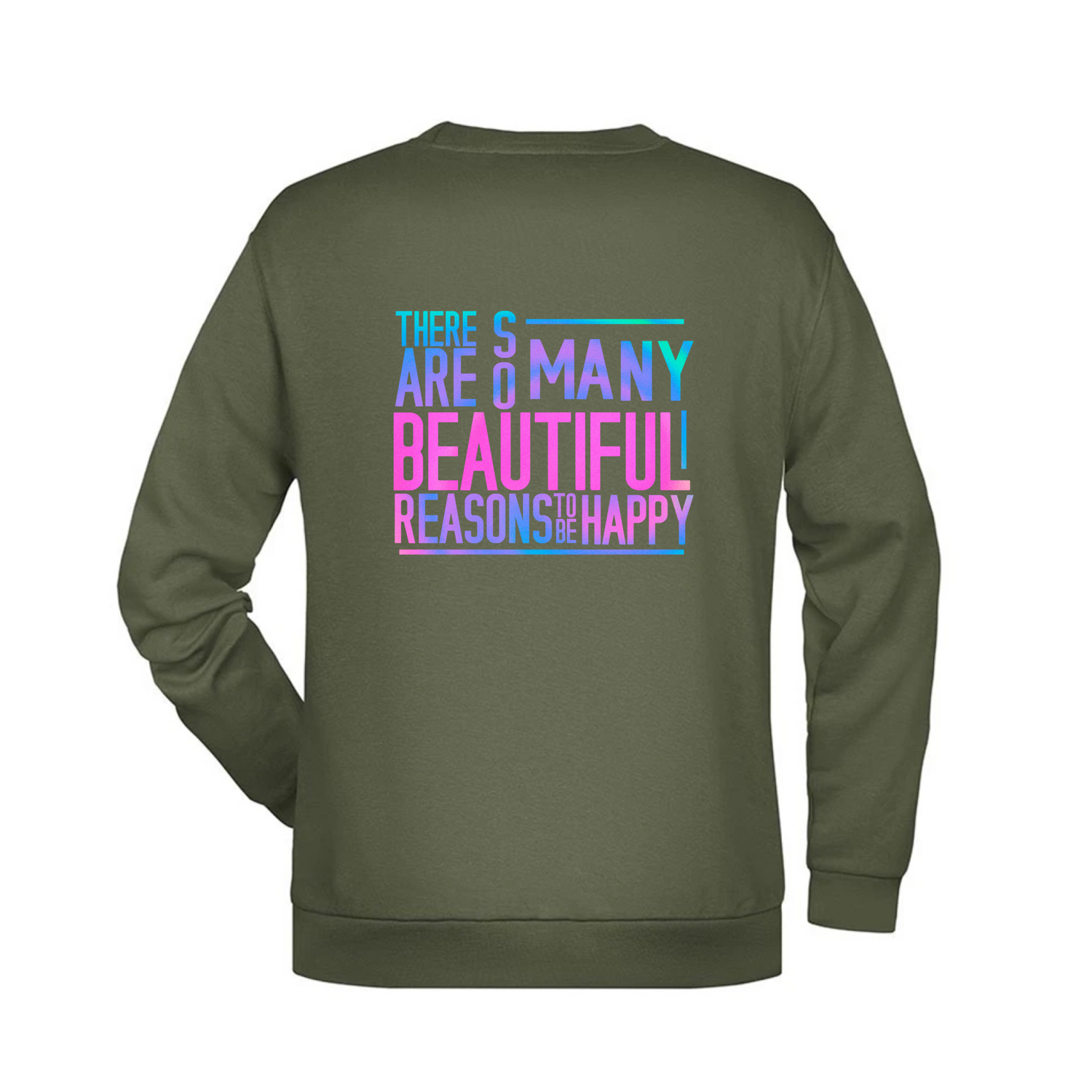So many reasons... Herren Sweatshirt - Grafikmagie S / Olive