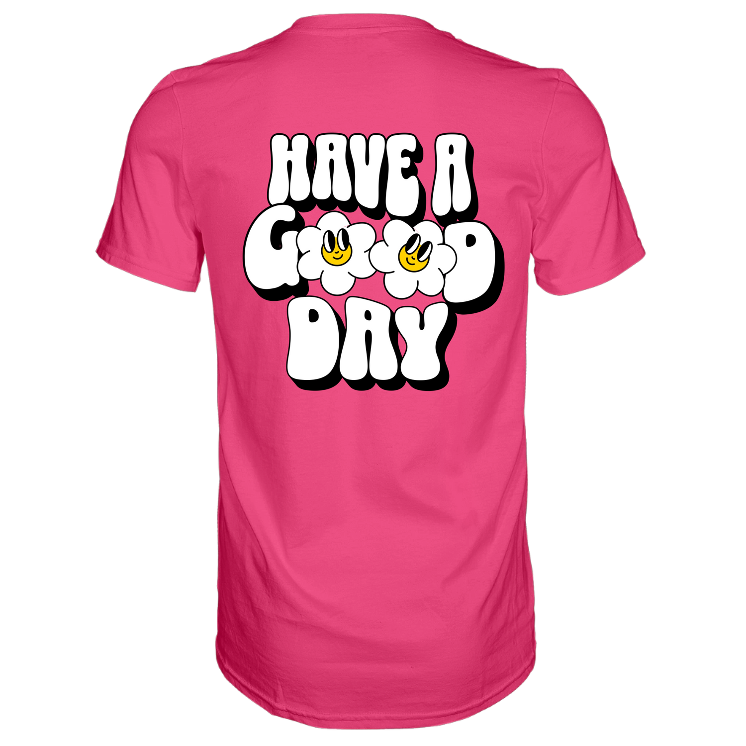 Have a Good Day T-Shirt - Grafikmagie S / Pink