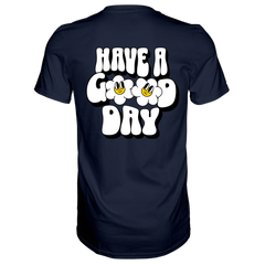 Have a Good Day T-Shirt - Grafikmagie S / Navy