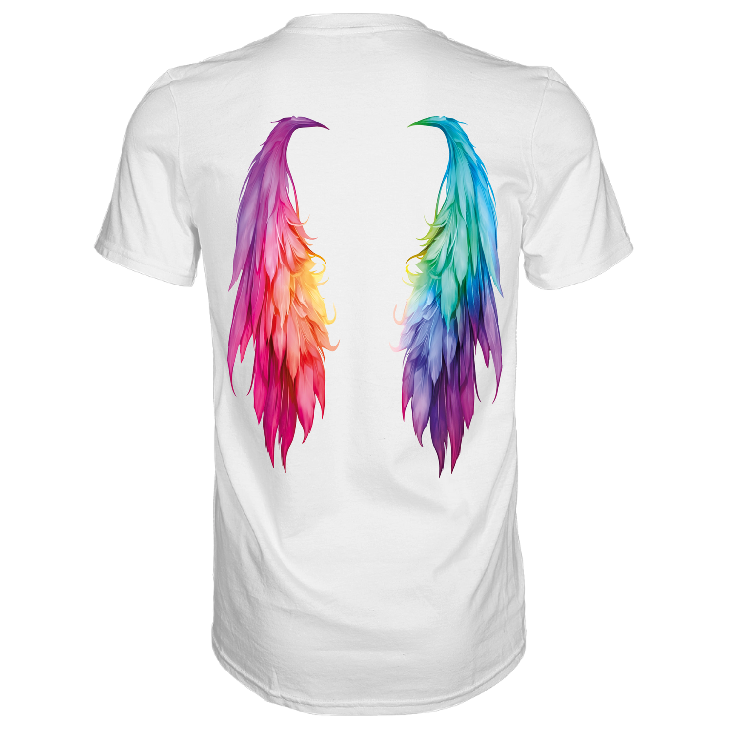 Flügel T-Shirt - Grafikmagie S / White
