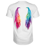 Flügel T-Shirt - Grafikmagie S / White