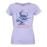 Because im f*cking sparkle...T-Shirt tailliert - Grafikmagie S / Lilac