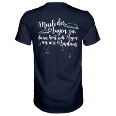 Mach die Augen zu... T-Shirt - Grafikmagie S / Navy