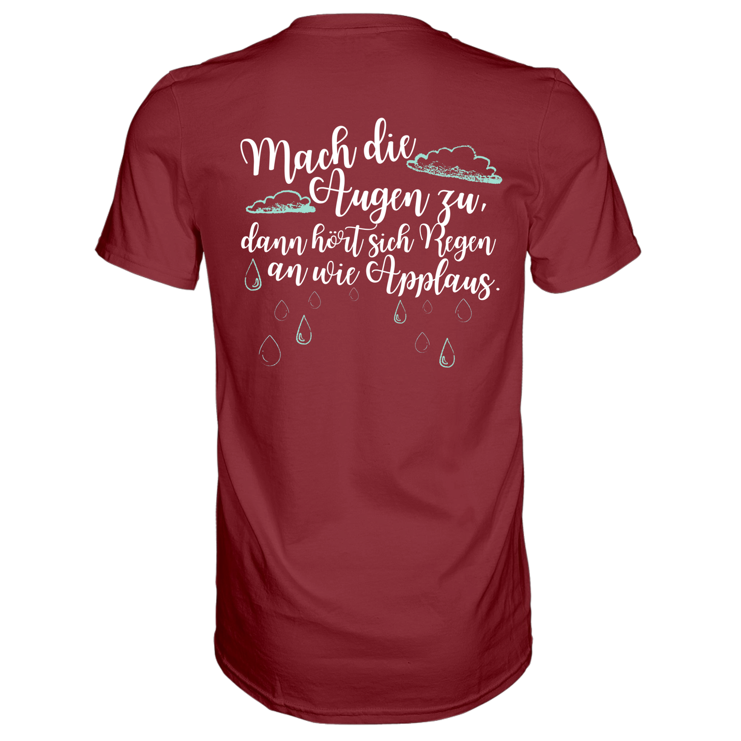 Mach die Augen zu... T-Shirt - Grafikmagie S / Wine