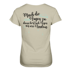 Mach die Augen zu... T-Shirt tailliert - Grafikmagie S / Stone