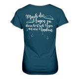 Mach die Augen zu... T-Shirt tailliert - Grafikmagie S / Petrol