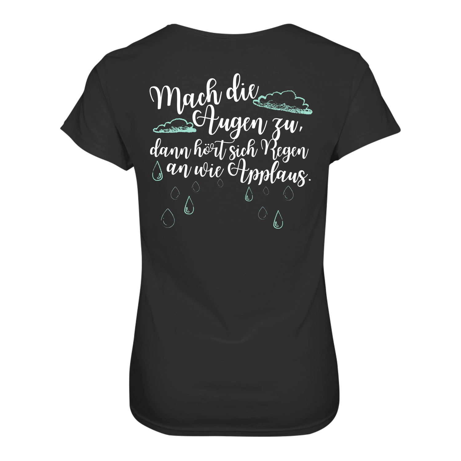 Mach die Augen zu... T-Shirt tailliert - Grafikmagie S / Black