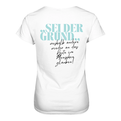 Sei der Grund ... T-Shirt tailliert - Grafikmagie S / White